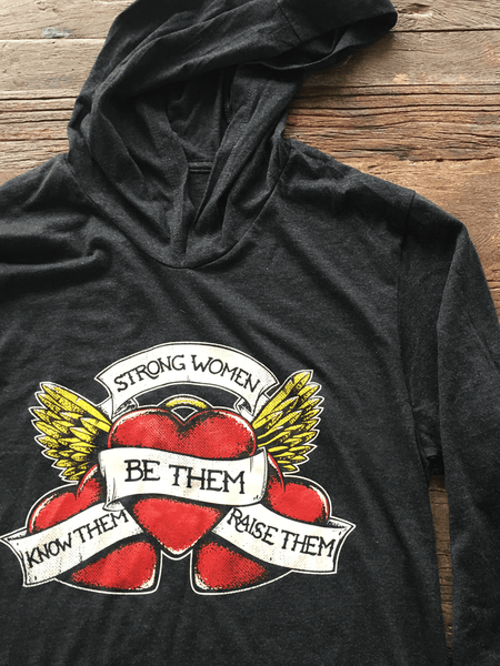 T-shirt - The Strong Women Hoodie