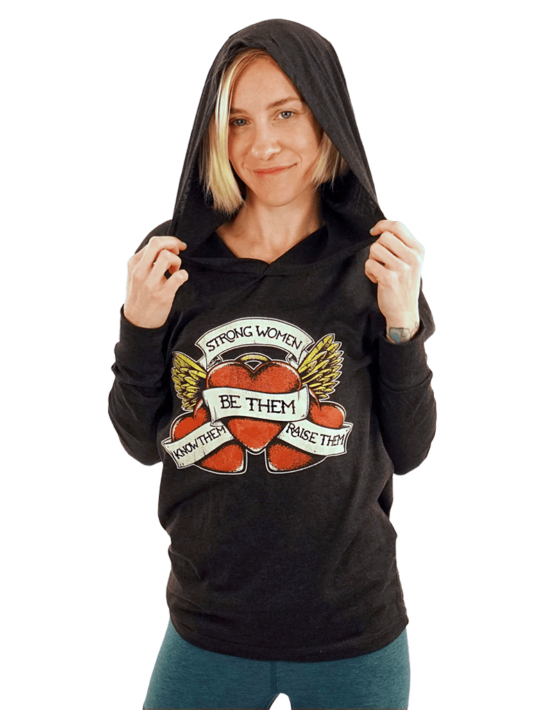 T-shirt - The Strong Women Hoodie