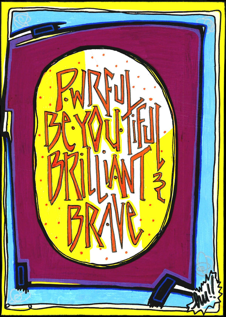 Postcard - Be.YOU.tiful Series - 5x7 Postcard 4-Pack