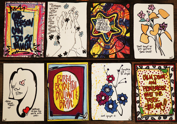 Postcard - Get All 8! Be.YOU.tiful & Simplicity Series - 5x7 Postcard 8-Pack