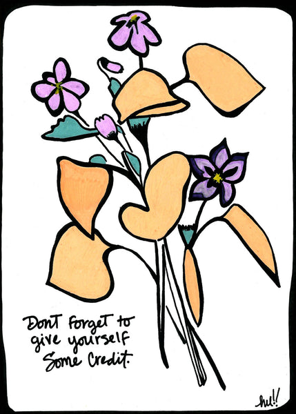 Postcard - Give Yourself Some Credit