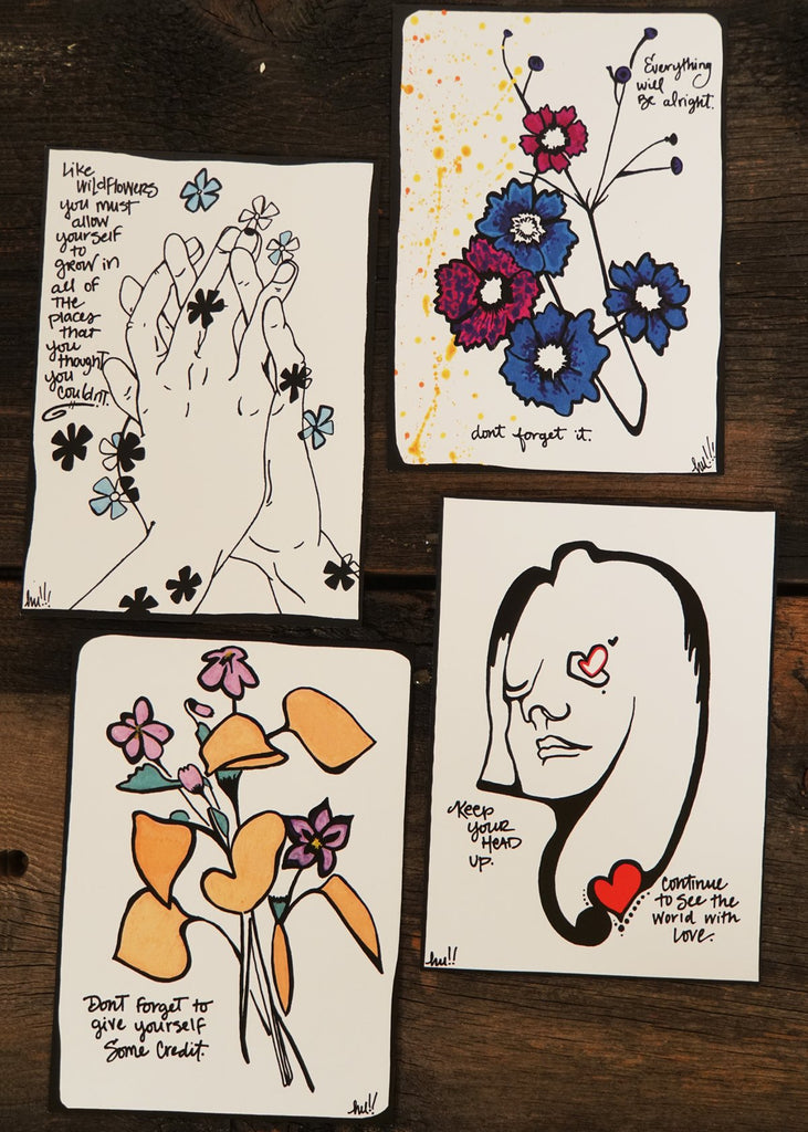 Postcard - Simplicity Series - 5x7 Postcard 4-Pack