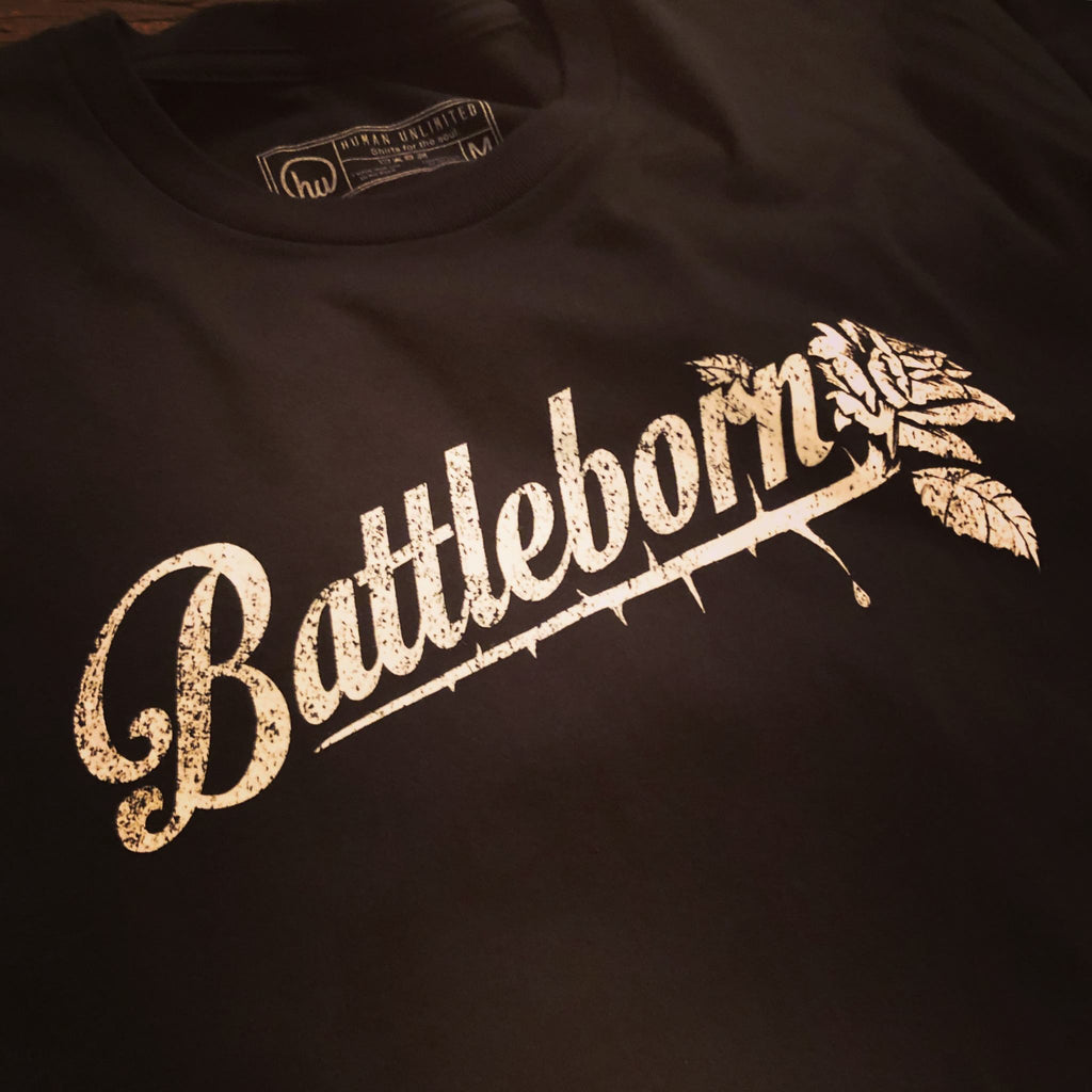 T-shirt - Battle Born Rose - Unisex