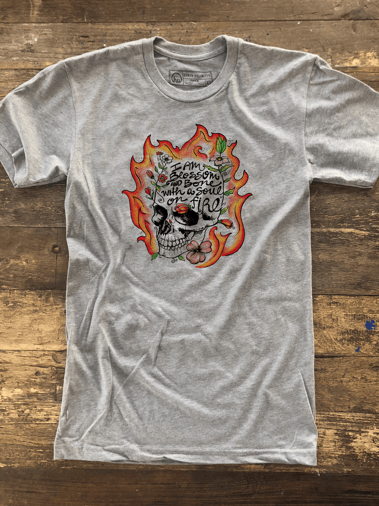 T-shirt - Blossom And Bone - Unisex