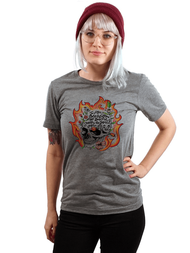 T-shirt - Blossom And Bone - Unisex