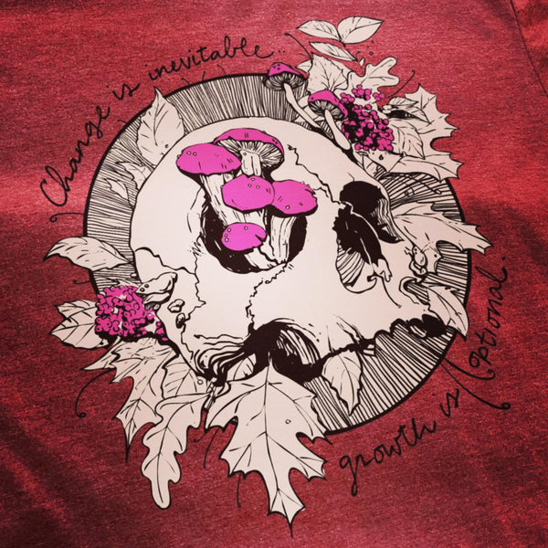 T-shirt - Change Is Inevitable. Growth Is Optional. - Unisex