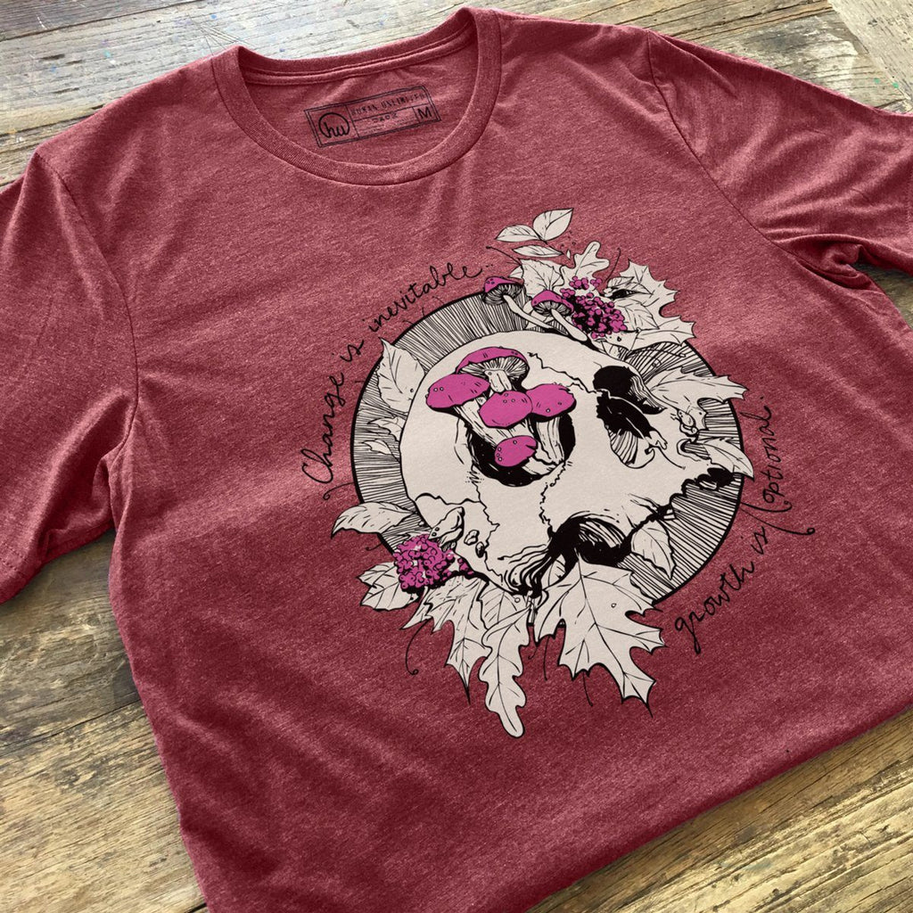 T-shirt - Change Is Inevitable. Growth Is Optional. - Unisex