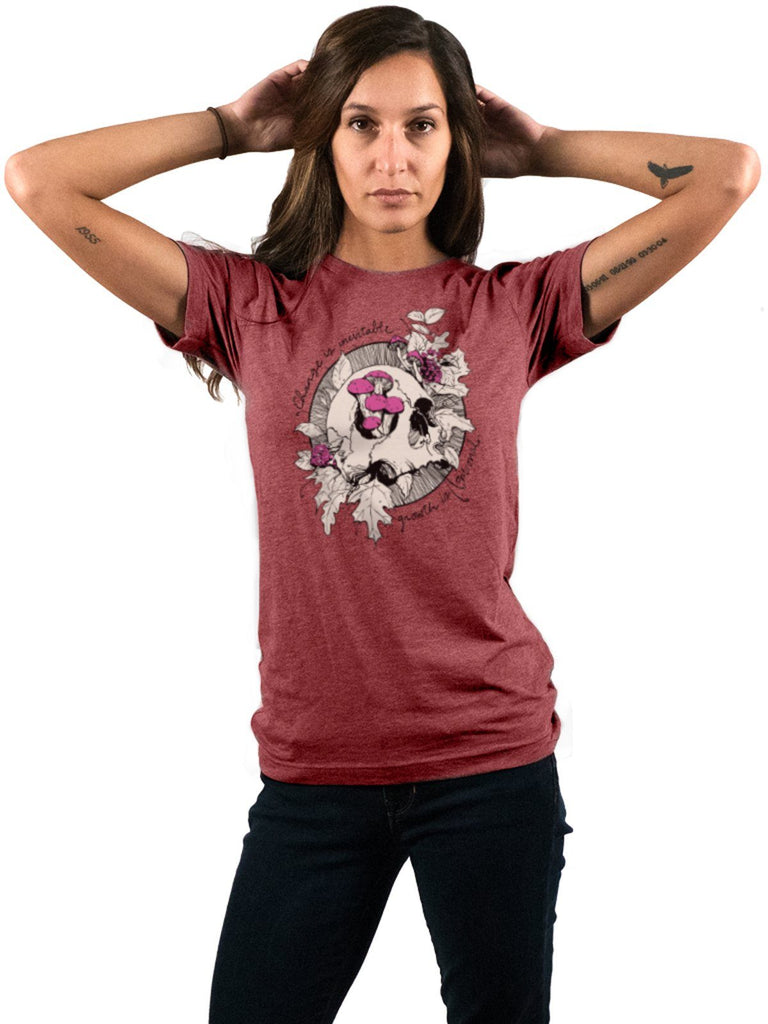 T-shirt - Change Is Inevitable. Growth Is Optional. - Unisex