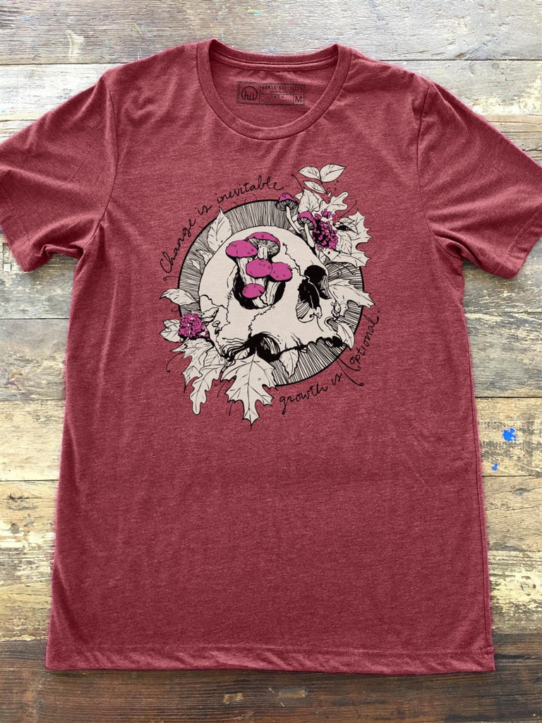 T-shirt - Change Is Inevitable. Growth Is Optional. - Unisex