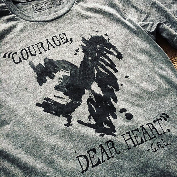 T-shirt - Courage, Dear Heart - Tee - Unisex