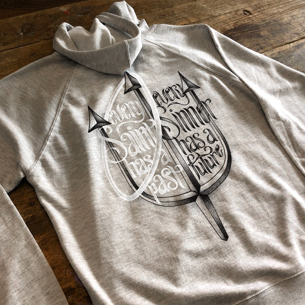 T-shirt - Every Saint Every Sinner - Lightweight Zipper Hoodie - Unisex