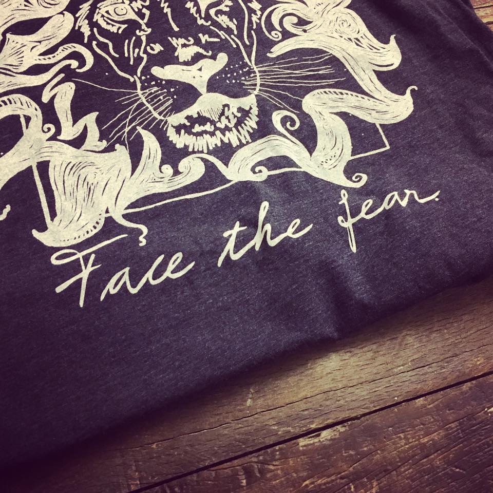 T-shirt - Face The Fear - Unisex
