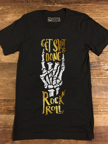 T-shirt - Get Shit Done & Rock N' Roll