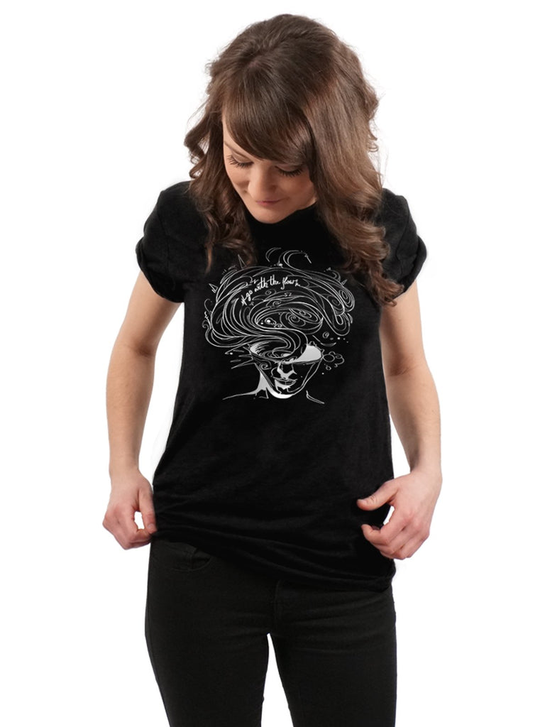 T-shirt - Go With The Flow - Imagine - Unisex