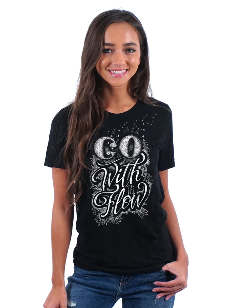 T-shirt - Go With The Flow - Live - Unisex