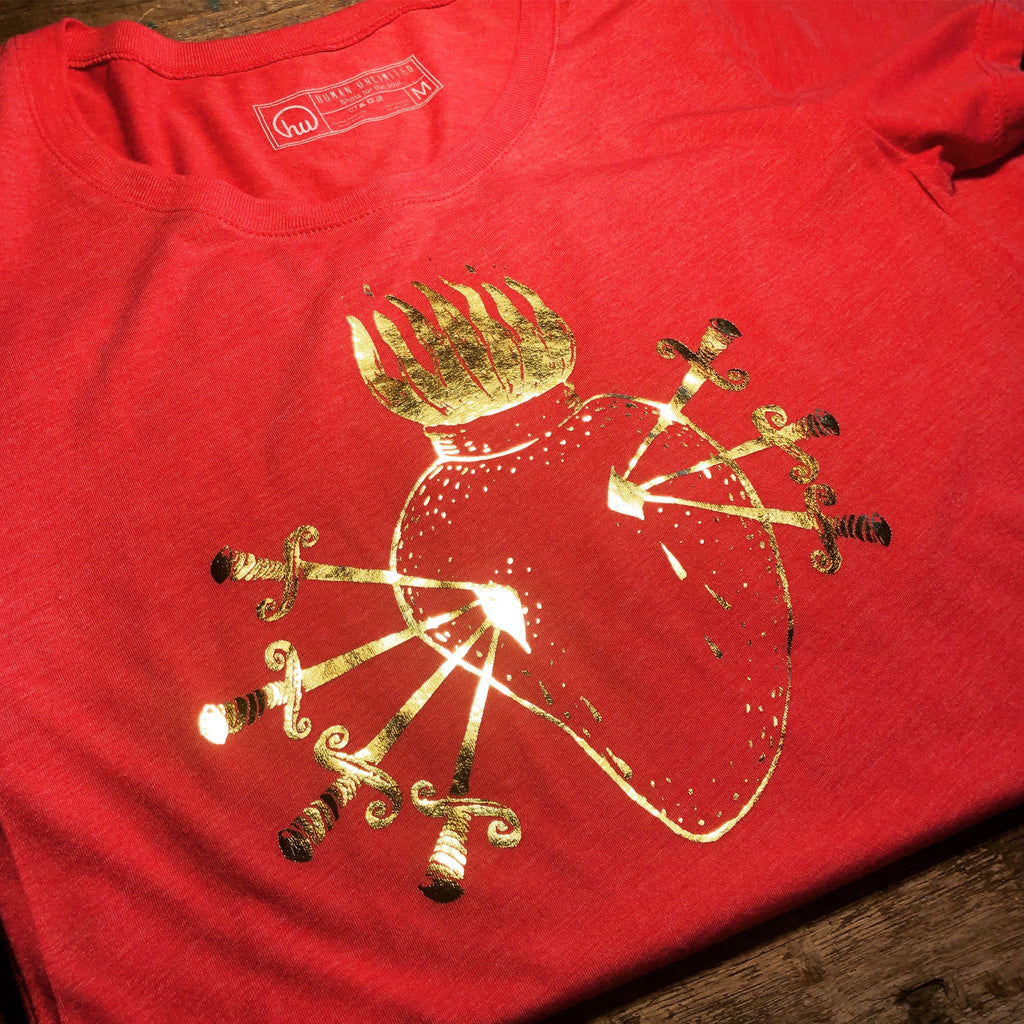 T-shirt - Heart Of Gold