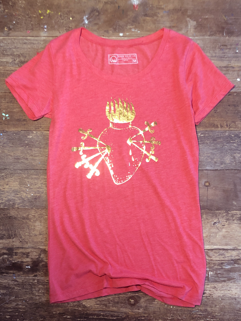 T-shirt - Heart Of Gold