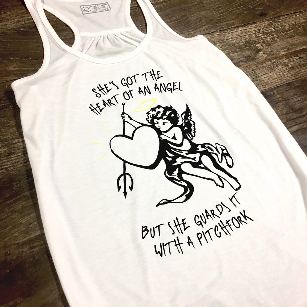 T-shirt - Heart & Pitchfork - Womens Tank