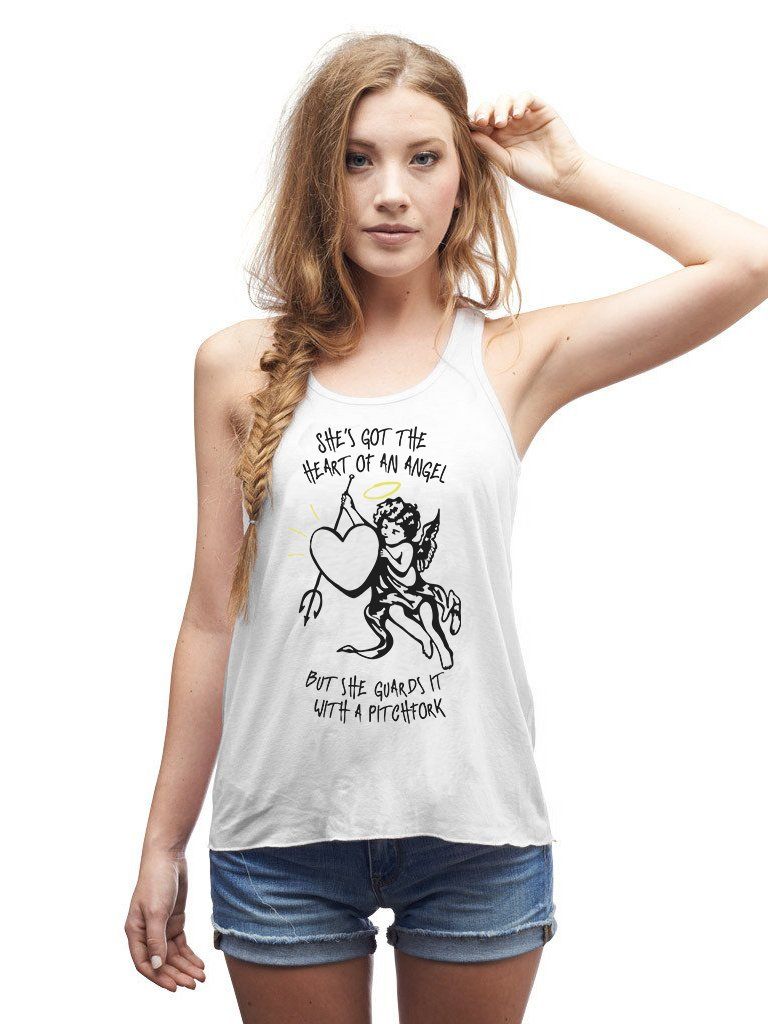 T-shirt - Heart & Pitchfork - Womens Tank