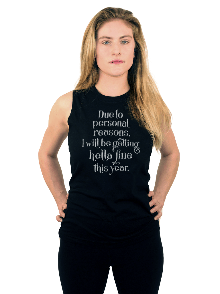 T-shirt - Hella Fine Muscle Tank - Unisex