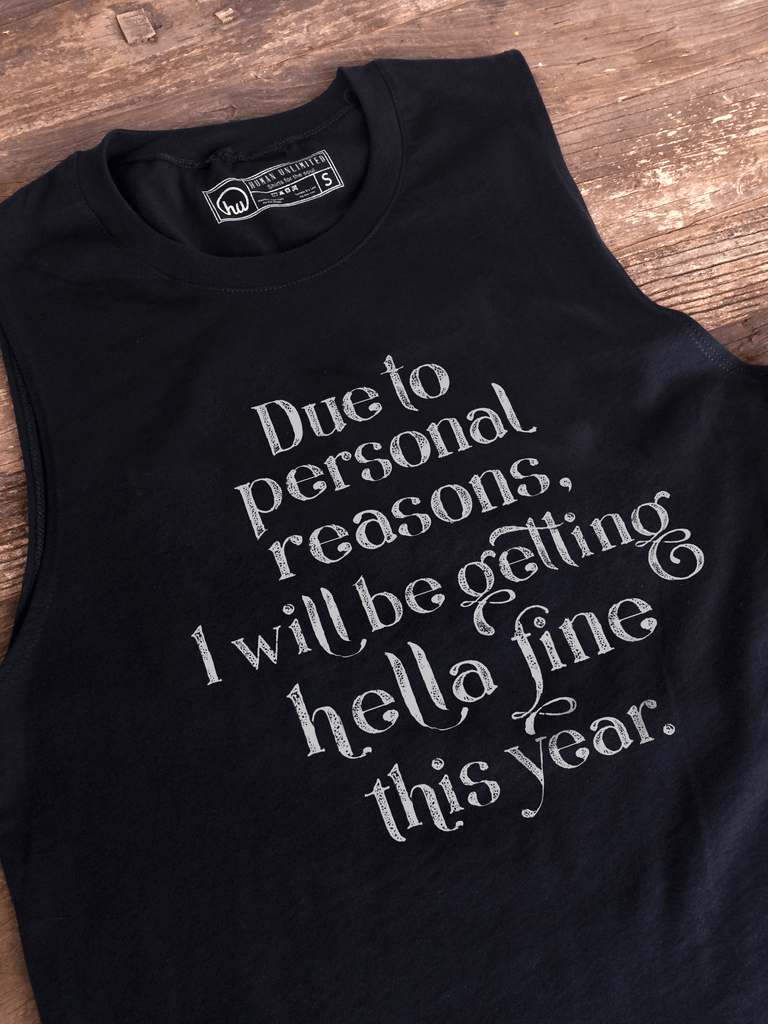 T-shirt - Hella Fine Muscle Tank - Unisex