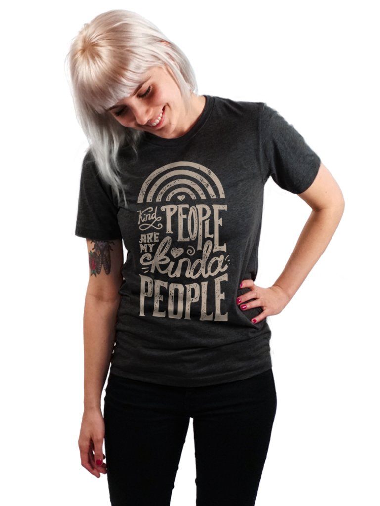T-shirt - Kind People Are My Kinda People - Unisex