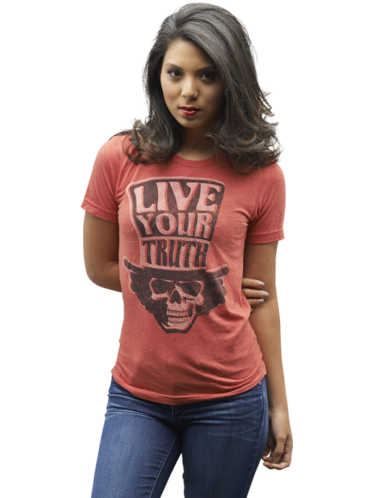 T-shirt - Live Your Truth - Mr. Bones - Unisex