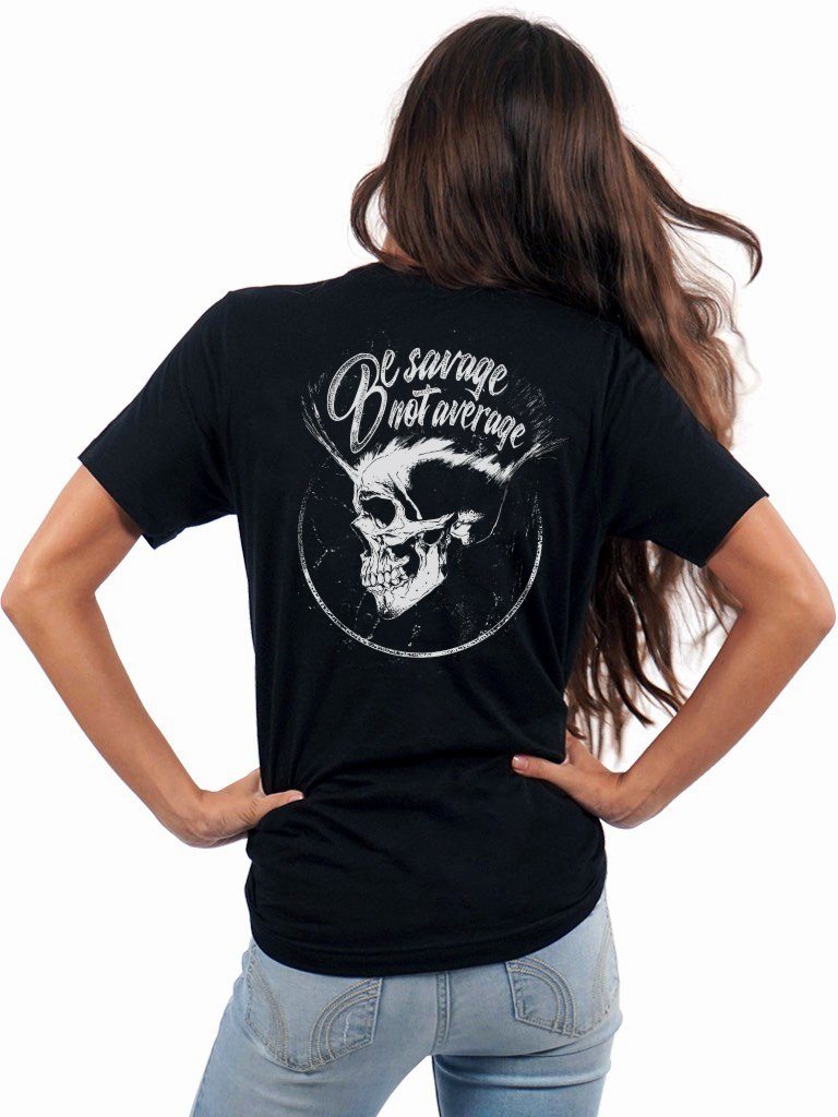 T-shirt-m - Be Savage Not Average - Unisex