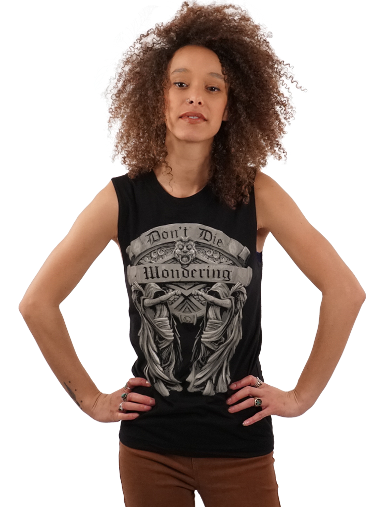 T-shirt-m - Don't Die Wondering - Angels - Tank - Unisex