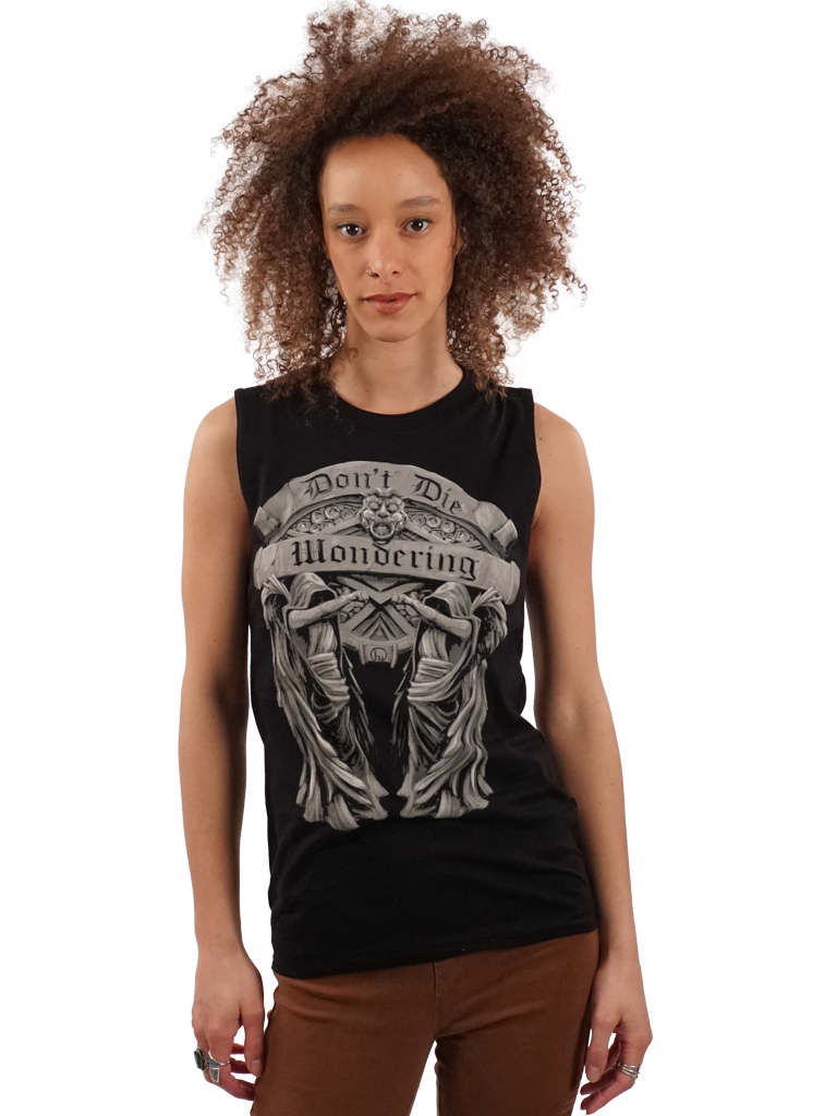 T-shirt-m - Don't Die Wondering - Angels - Tank - Unisex