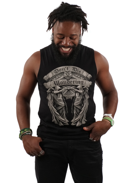 T-shirt-m - Don't Die Wondering - Angels - Tank - Unisex