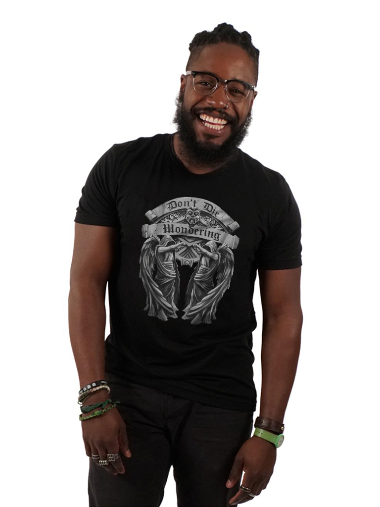 T-shirt-m - Don't Die Wondering - Angels - Tee - Unisex