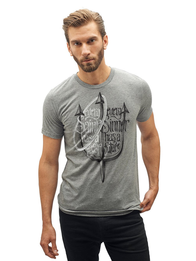 T-shirt-m - Gray Every Saint Every Sinner Shirt - Unisex
