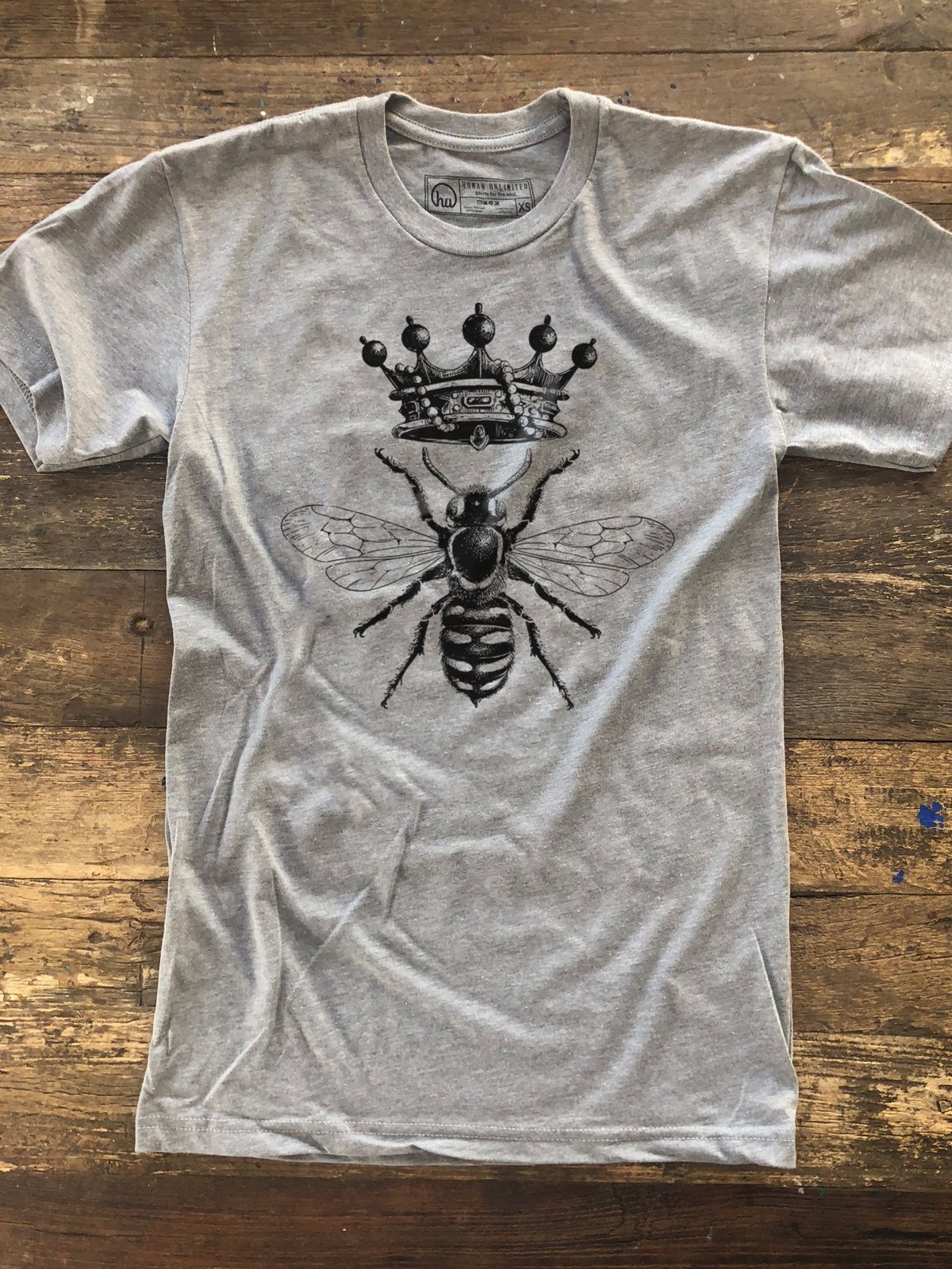 Queen Bee Hoodies / Wearable Original Art