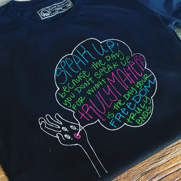 T-shirt - Speak Up - Unisex
