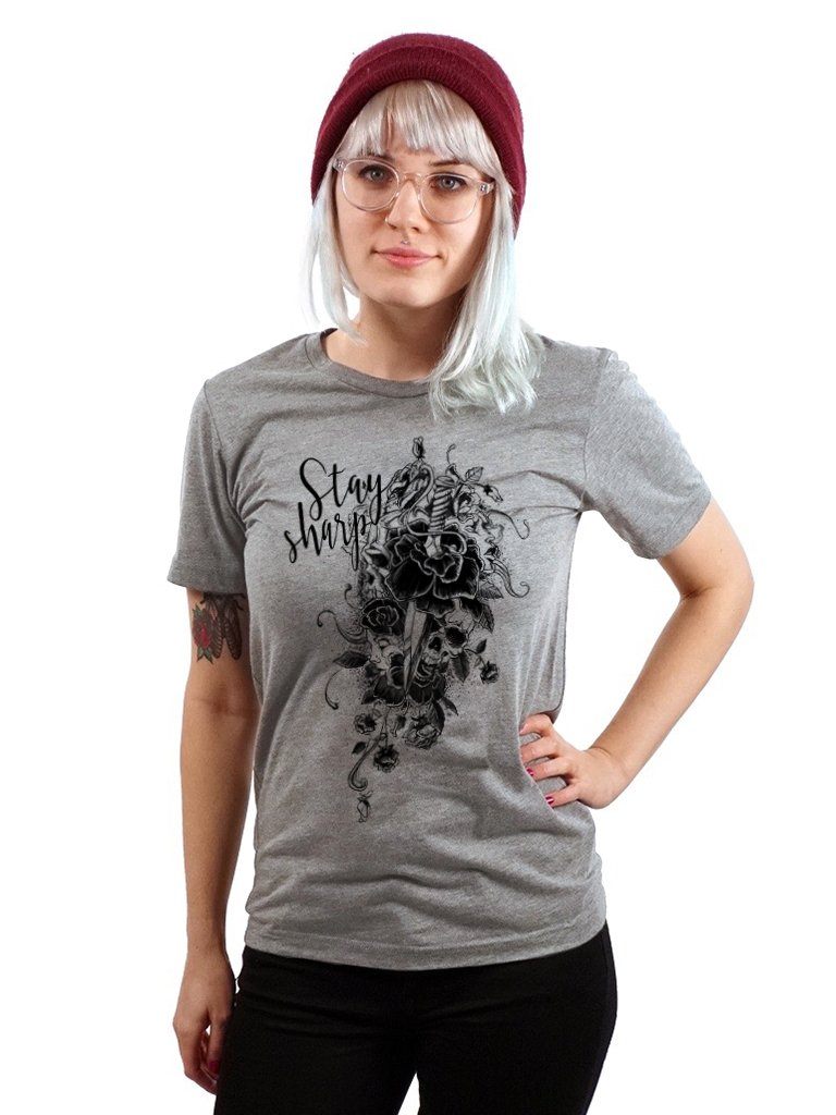 T-shirt - Stay Sharp - Unisex