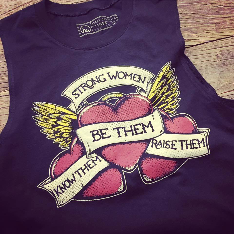 T-shirt - The Strong Women Muscle Tank - Unisex