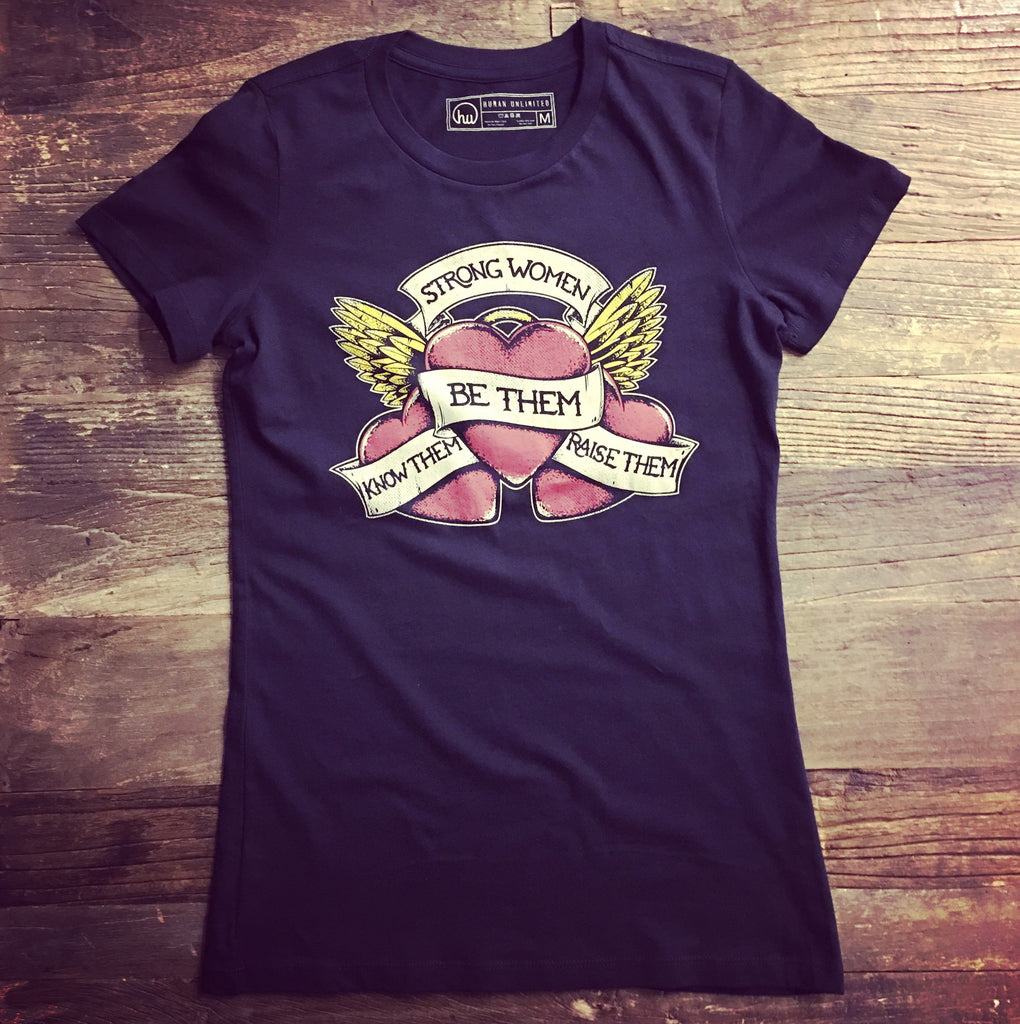 T-shirt - The Strong Women Shirt - Short Sleeve