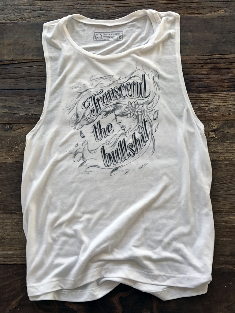 T-shirt - Transcend The Bullshit - Breathe