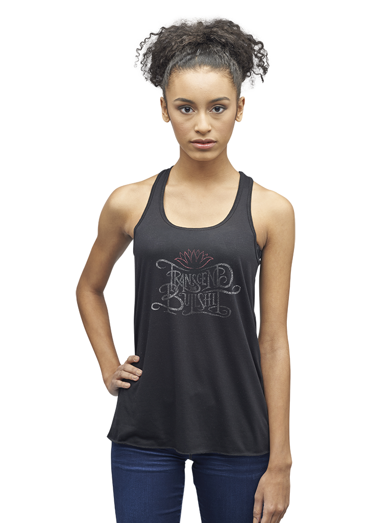 T-shirt - Transcend The Bullshit - Glitter