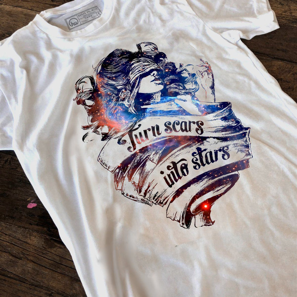 T-shirt - Turn Scars Into Stars - Unisex