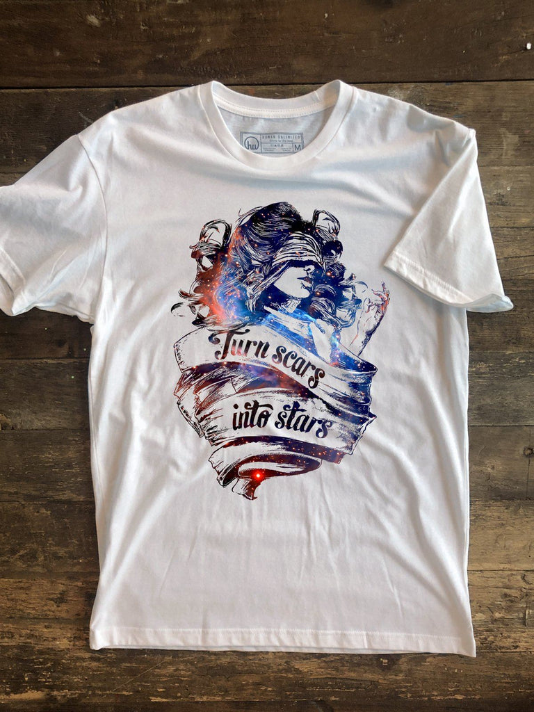 T-shirt - Turn Scars Into Stars - Unisex